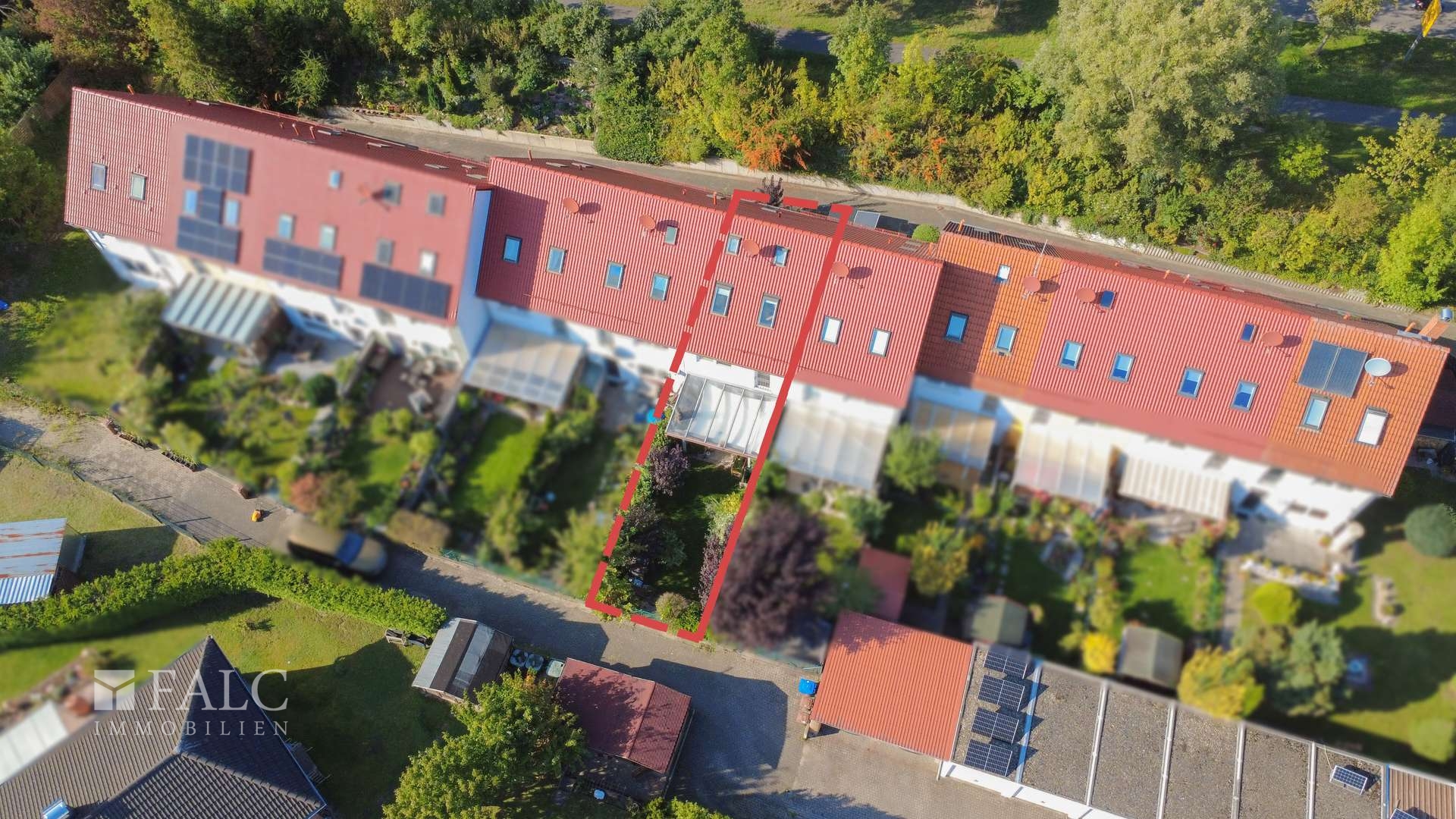Haus von oben